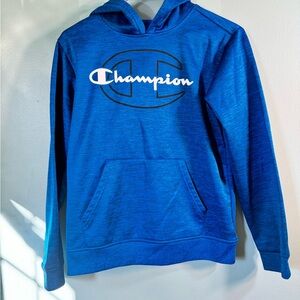 Boys Champion, blue , hoodie, size 14/16 .